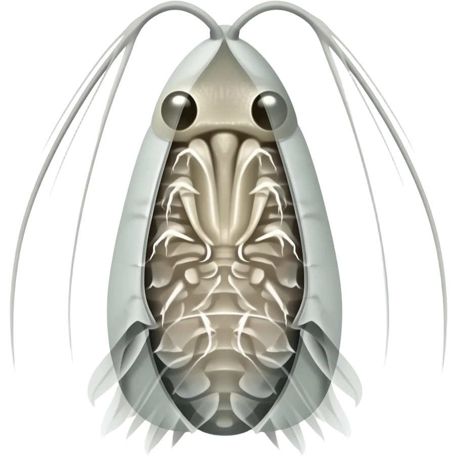 Copepod top view emoji