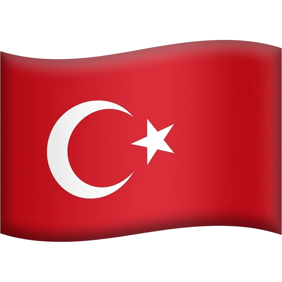 Osmanlı bayrağı emoji