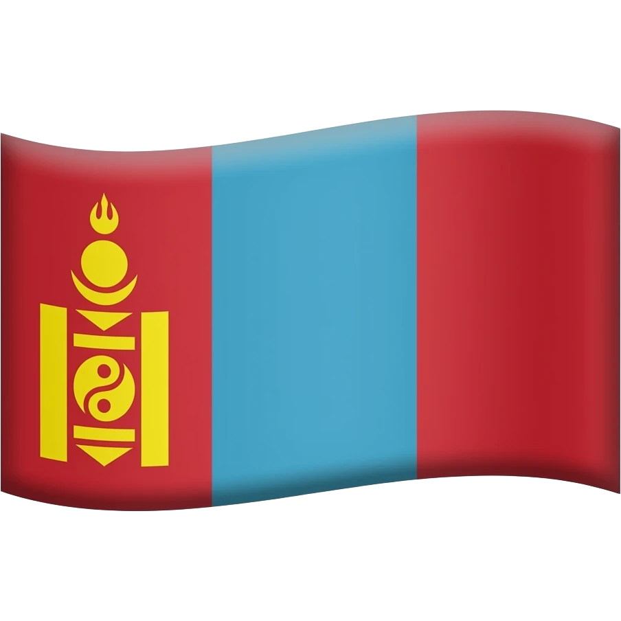 Флаг Монгольской империи emoji