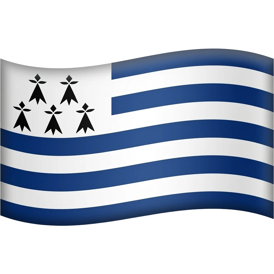 Orange breton flag emoji
