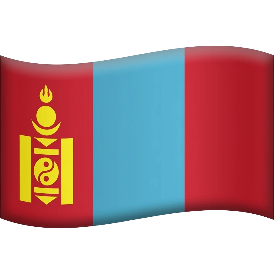 Moğol imparatorluğu bayrağı emoji