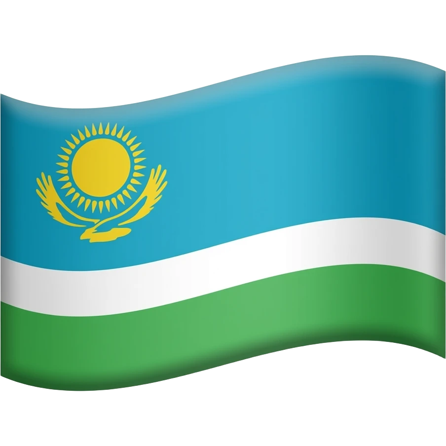 Флаг Калмыкии emoji