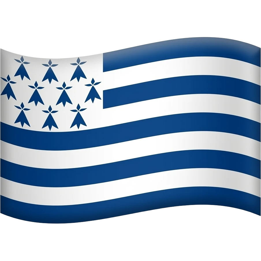 Orange breton flag emoji
