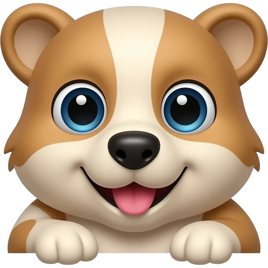 Good boy text emoji
