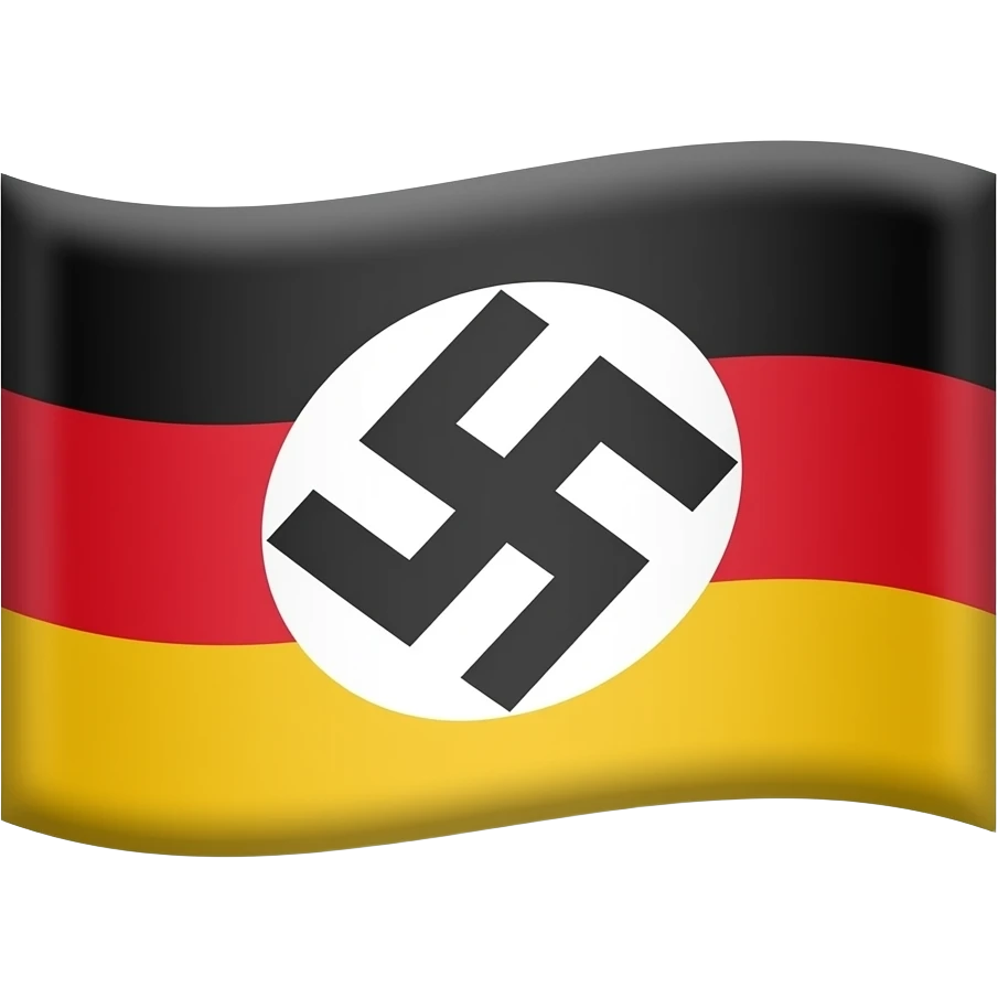 Nazi almanyası bayrak emojisi emoji