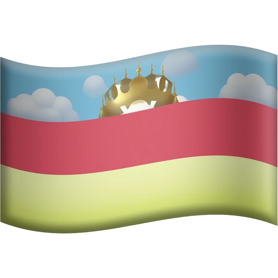 Флаг северной осетии emoji