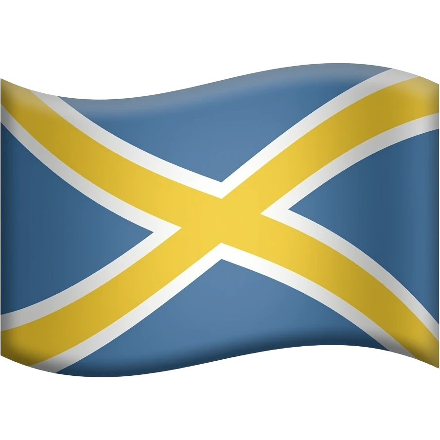 Different shape flag emoji