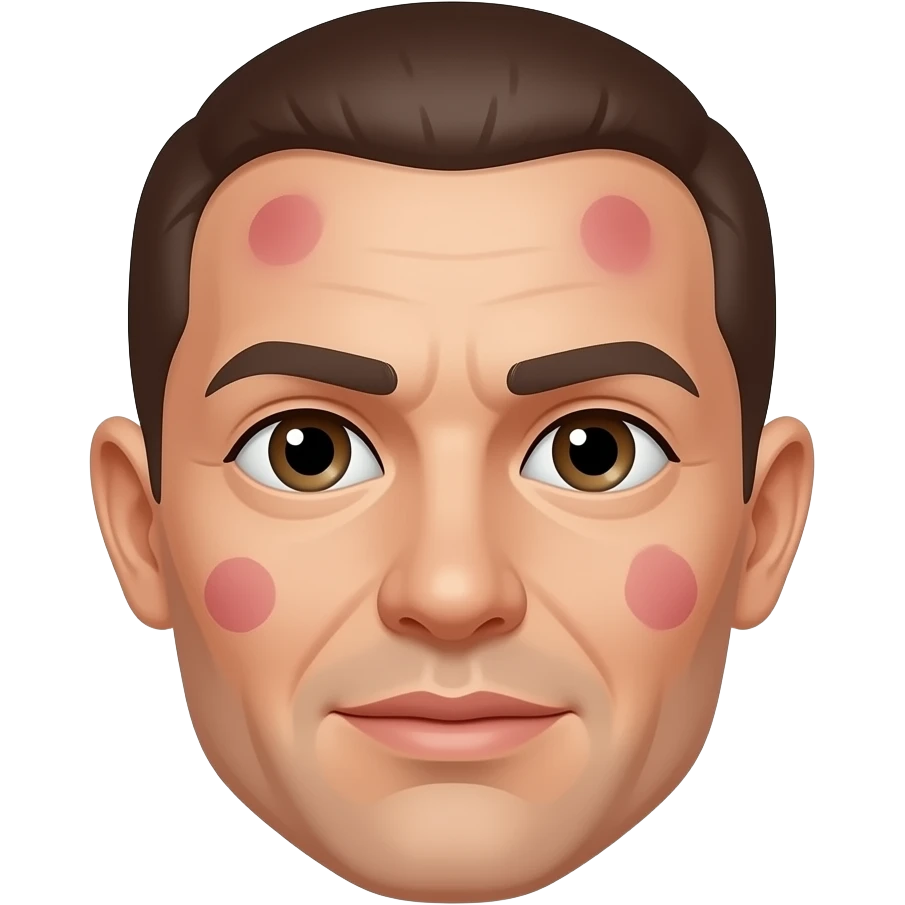 Urticaria of face emoji