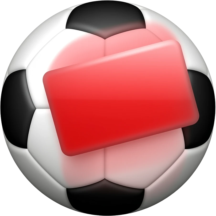 football red card emoji