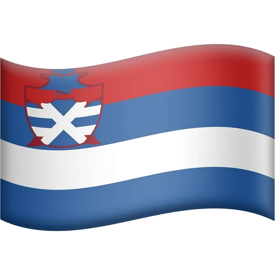 A Friesland Flag, use the same form in the Apple emoji emoji