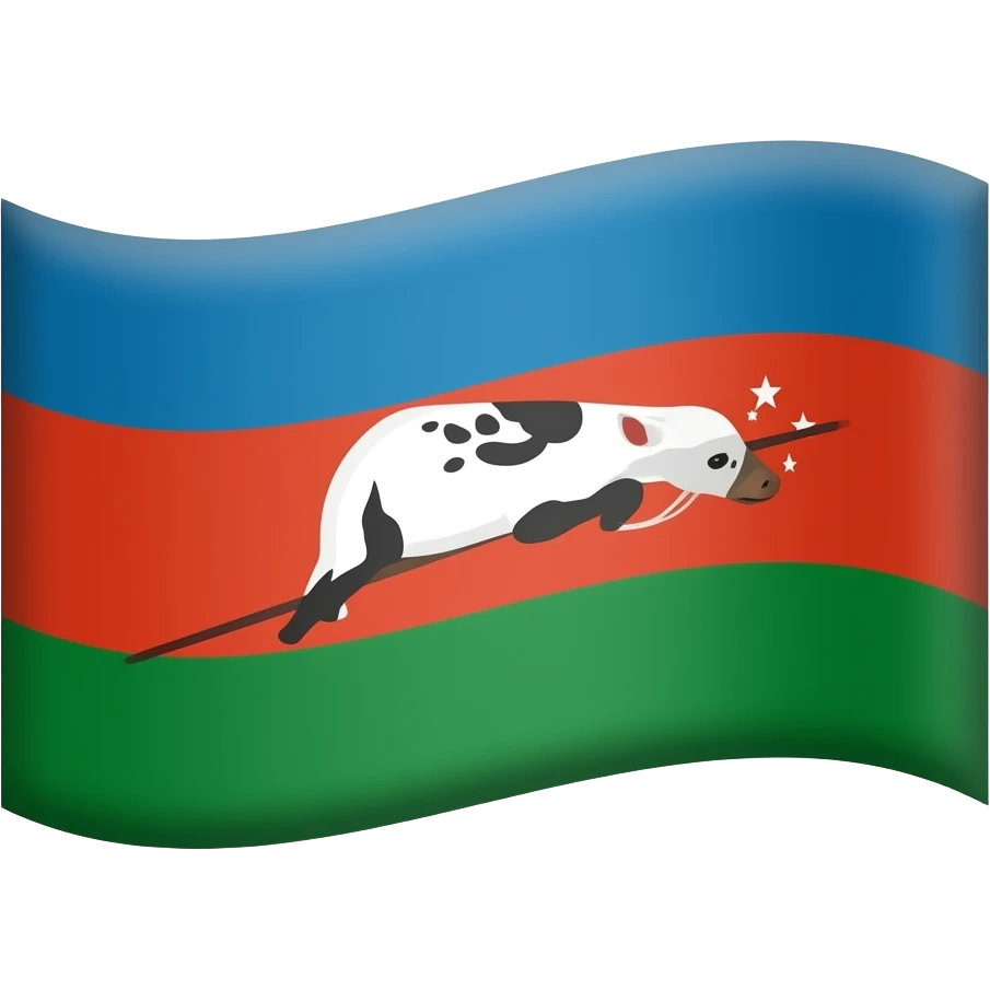 Lezgin flag emoji