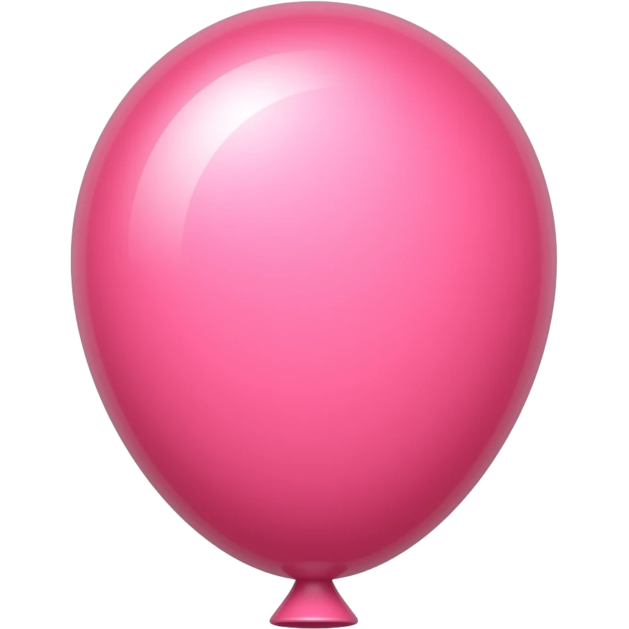 Pink ballon emoji