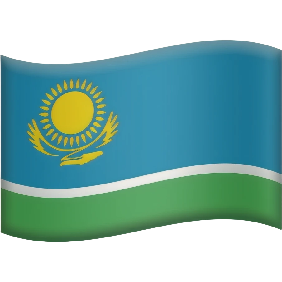 Создай из картинки в эмодзи флаг Республики Саха (Якутия) emoji