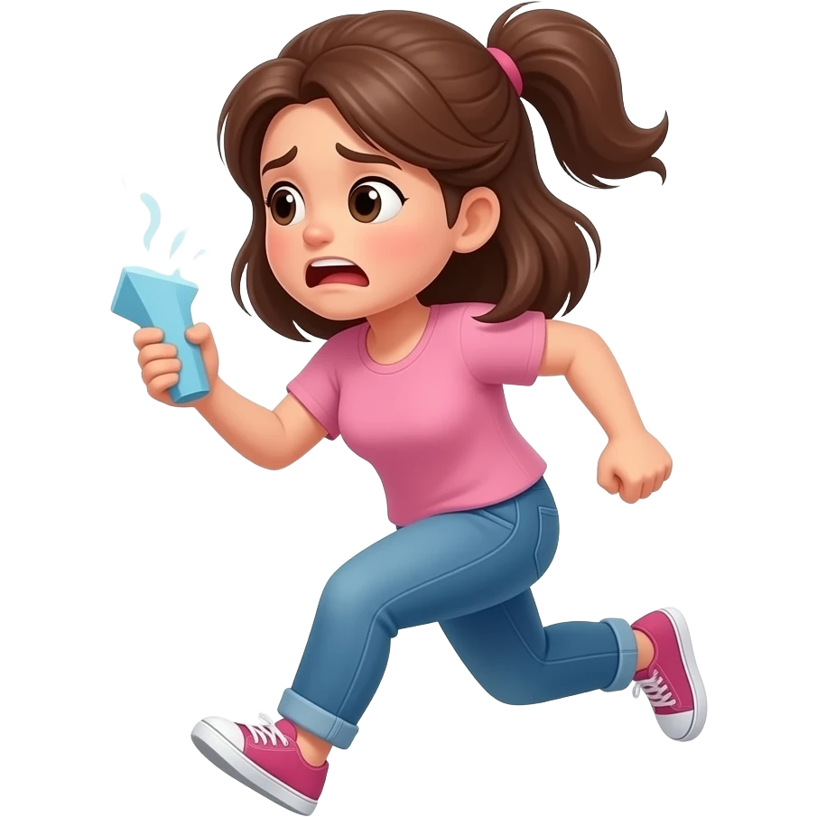 18. Mum Running Late     Chaotic stressed-out mother energy. emoji