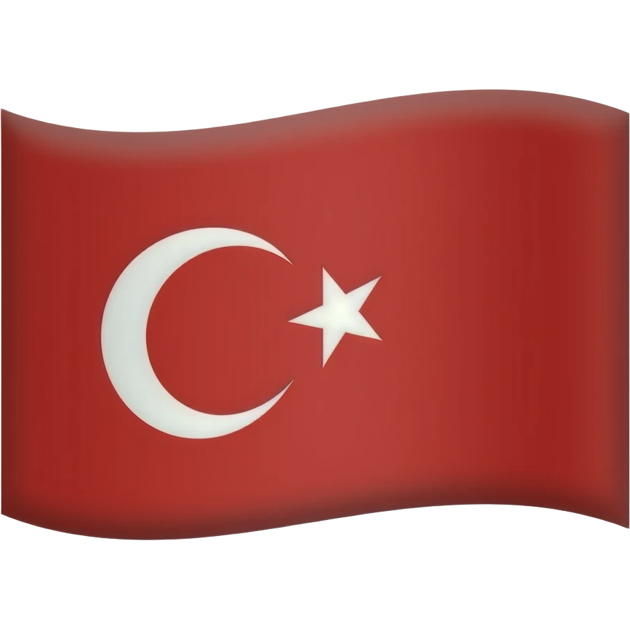 Normal Osmanlı İmparatorluğu bayrağı emoji