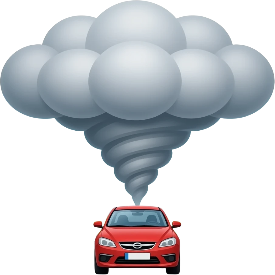🚗🛣🌪 emoji