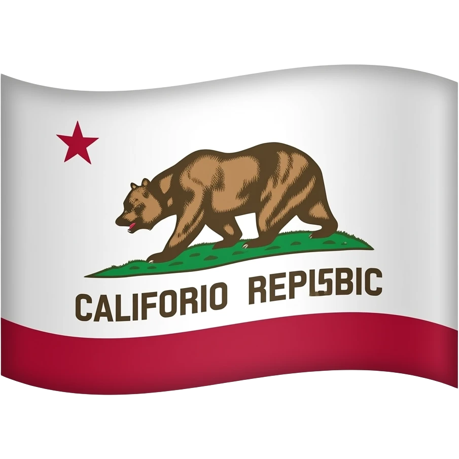 California emoji flag emoji