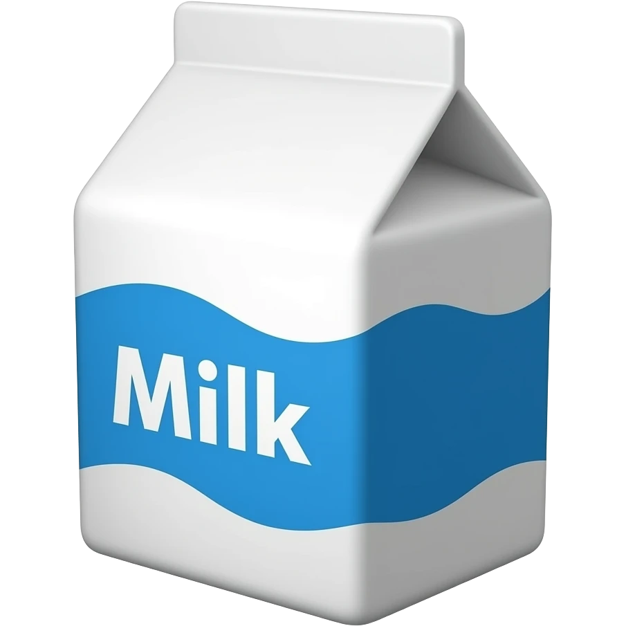 Milk emoji