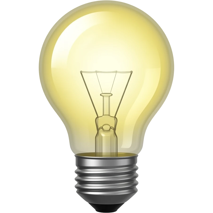 lightbulb emoji