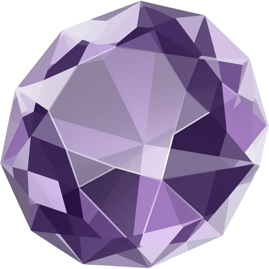dark amethyst crystal emoji