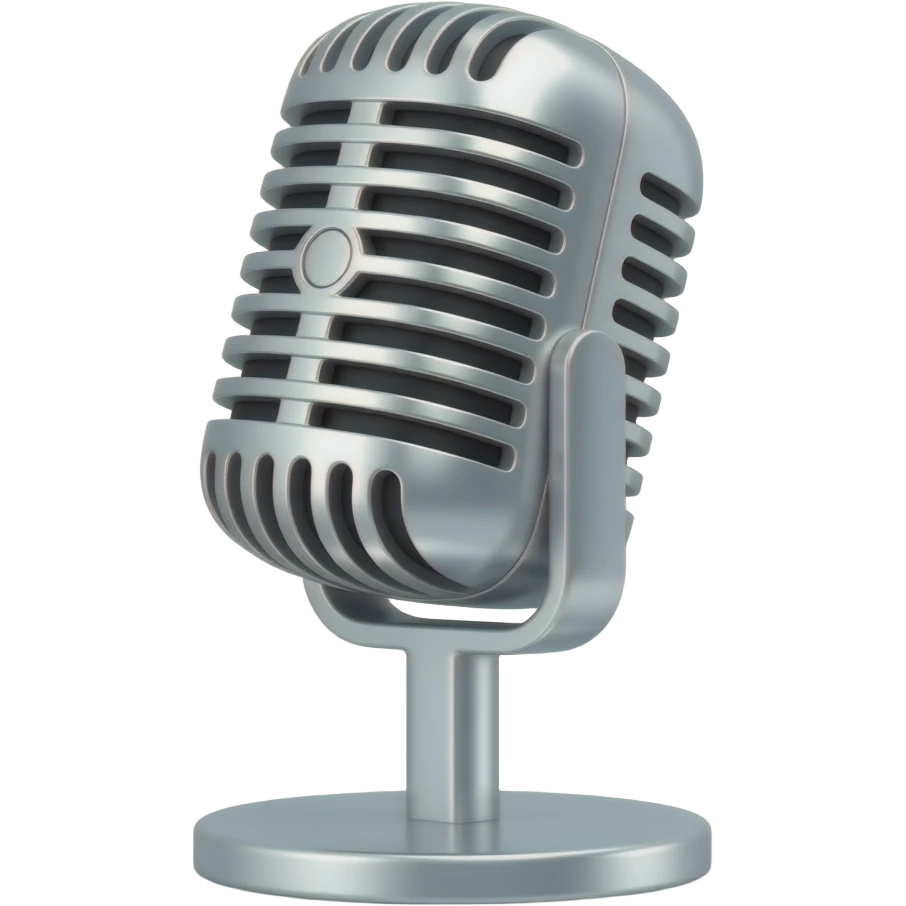 singing mic emoji