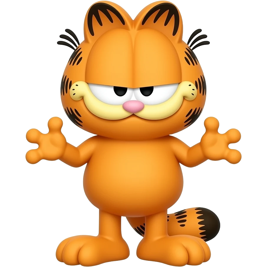 Garfield emoji