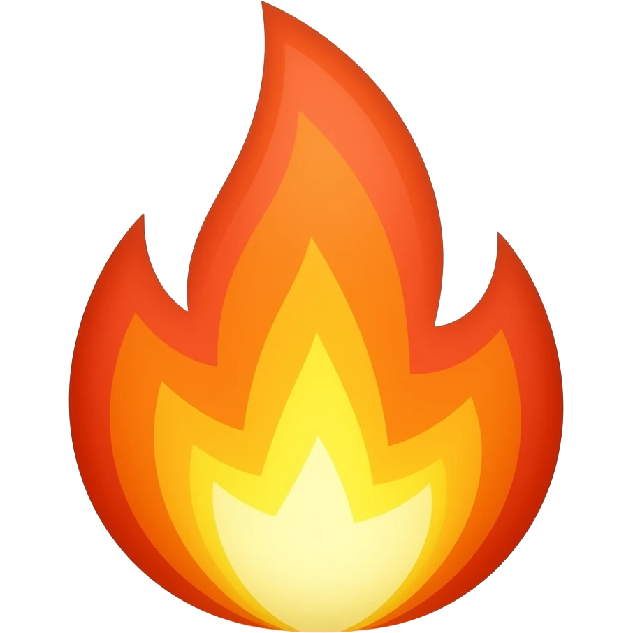 icon hot emoji