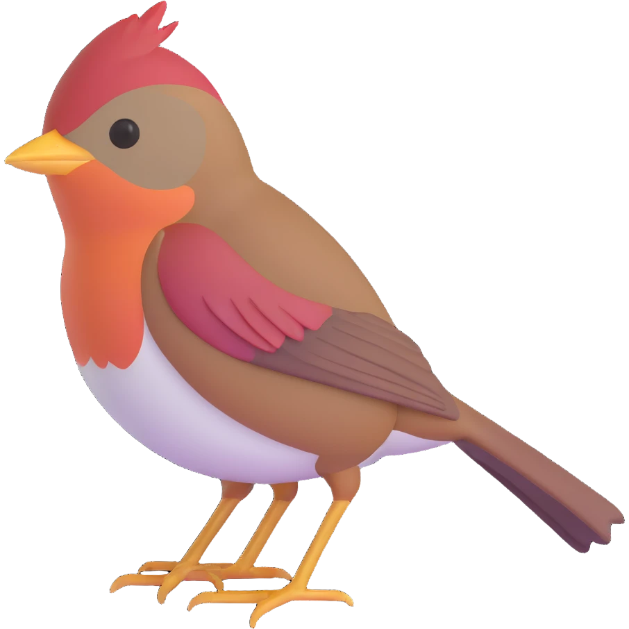 Cetti's warbler bird emoji