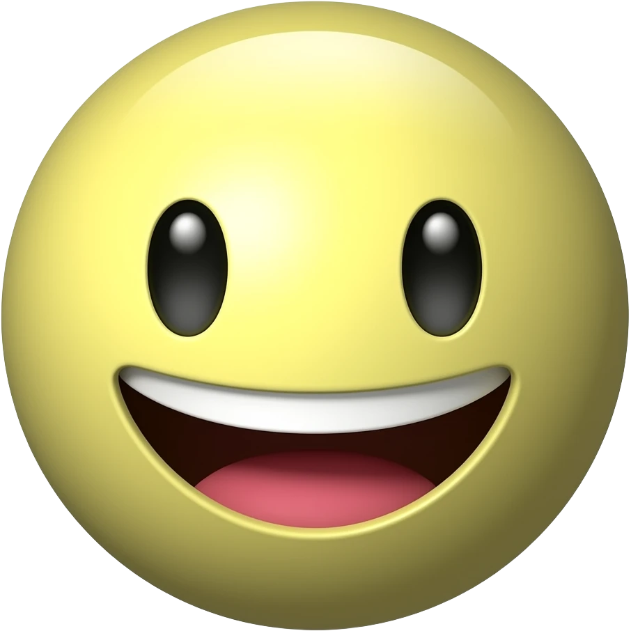 A blob of happy face emoji