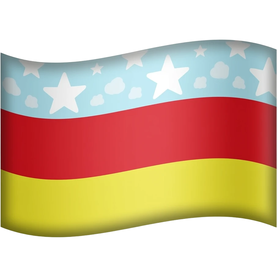 Флаг Северной Осетии emoji