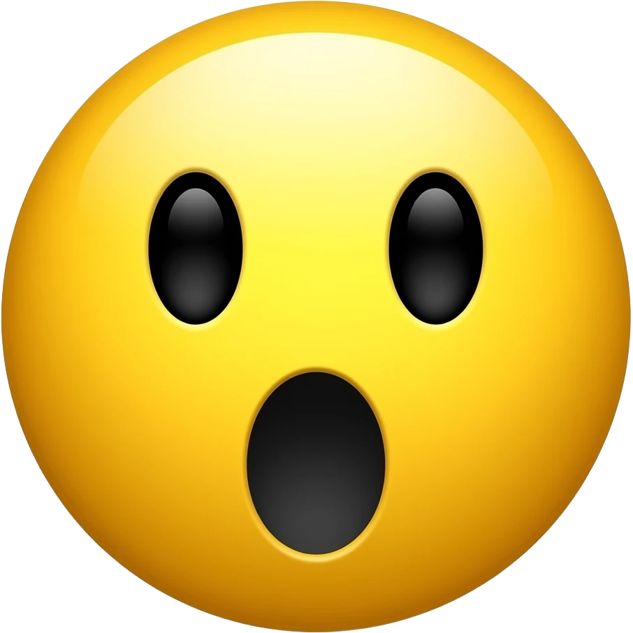 😱this exact emoji but fully yellow emoji