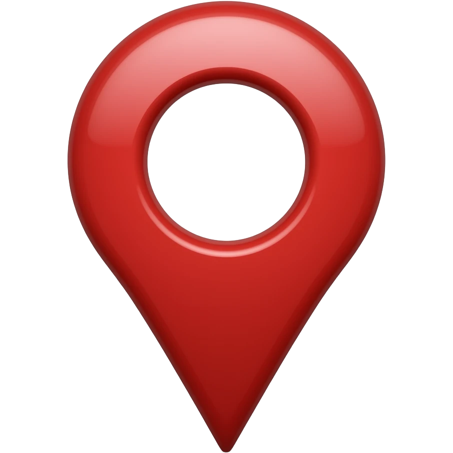 red pin emoji