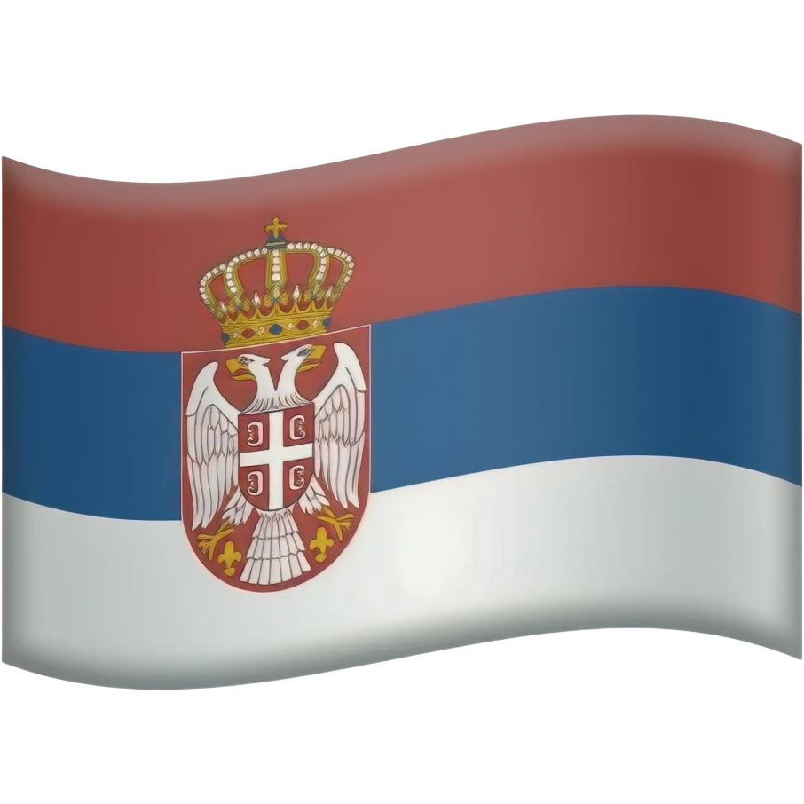 Флаг страны Югославия emoji