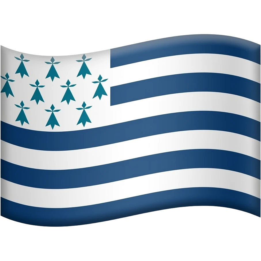 Orange breton flag emoji
