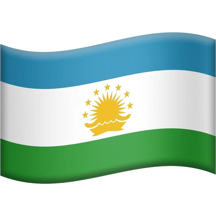 East Turkestan Flag emoji