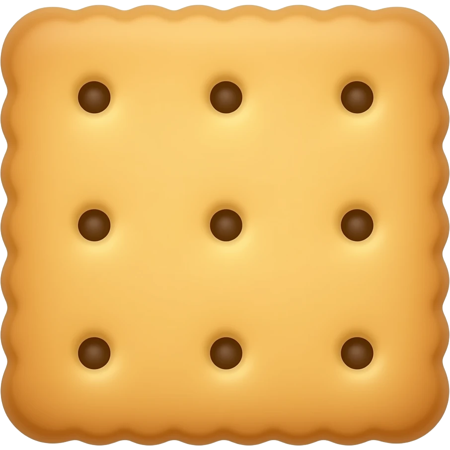 gold biscuit emoji