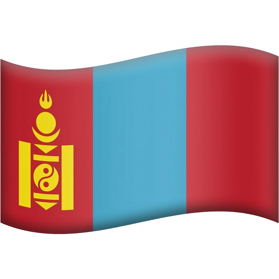 Флаг монгольской империи emoji