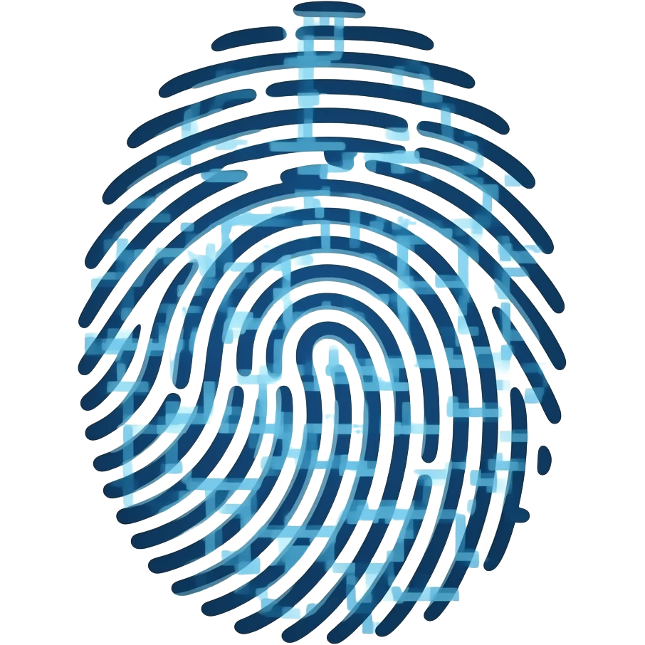 Real Person Attribution Network fingerprint digital emoji