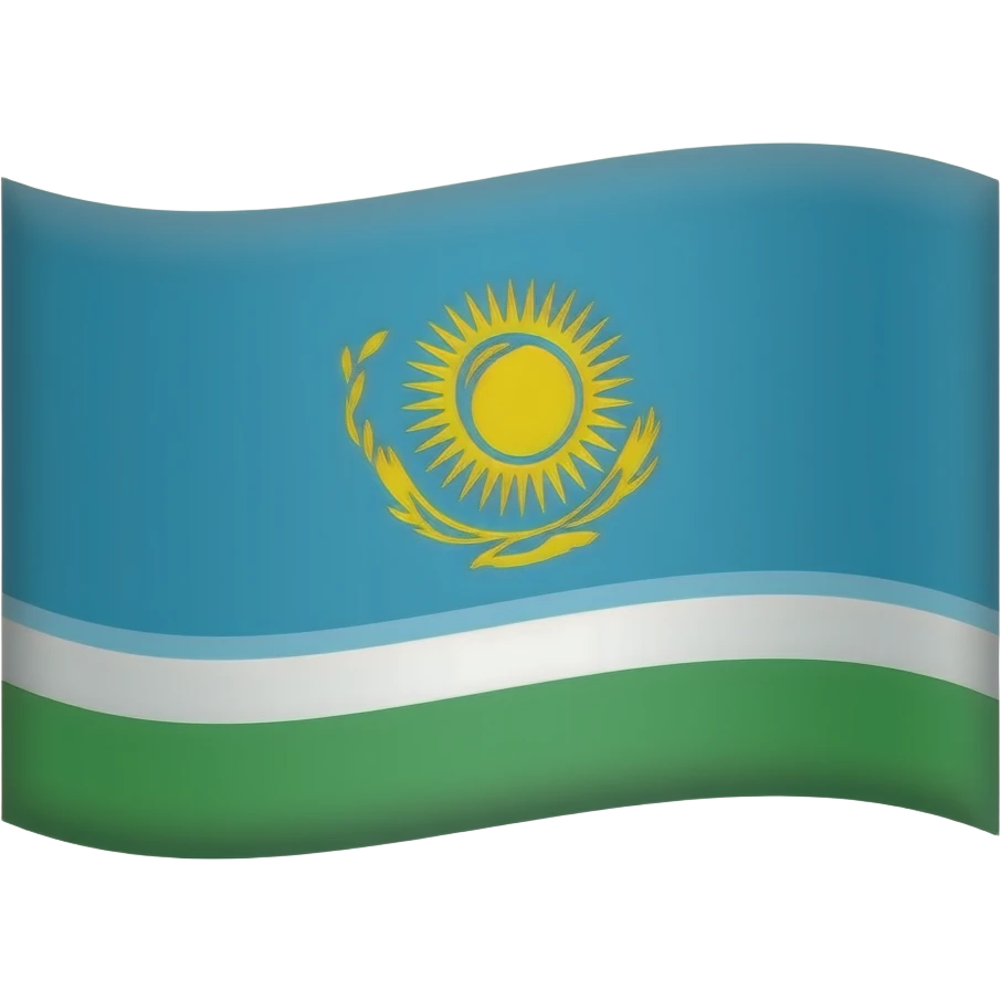 Флаг Калмыкии emoji