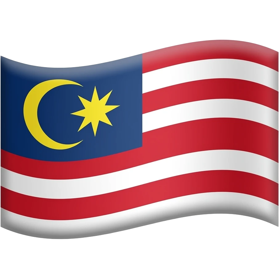 Penang flag states emoji