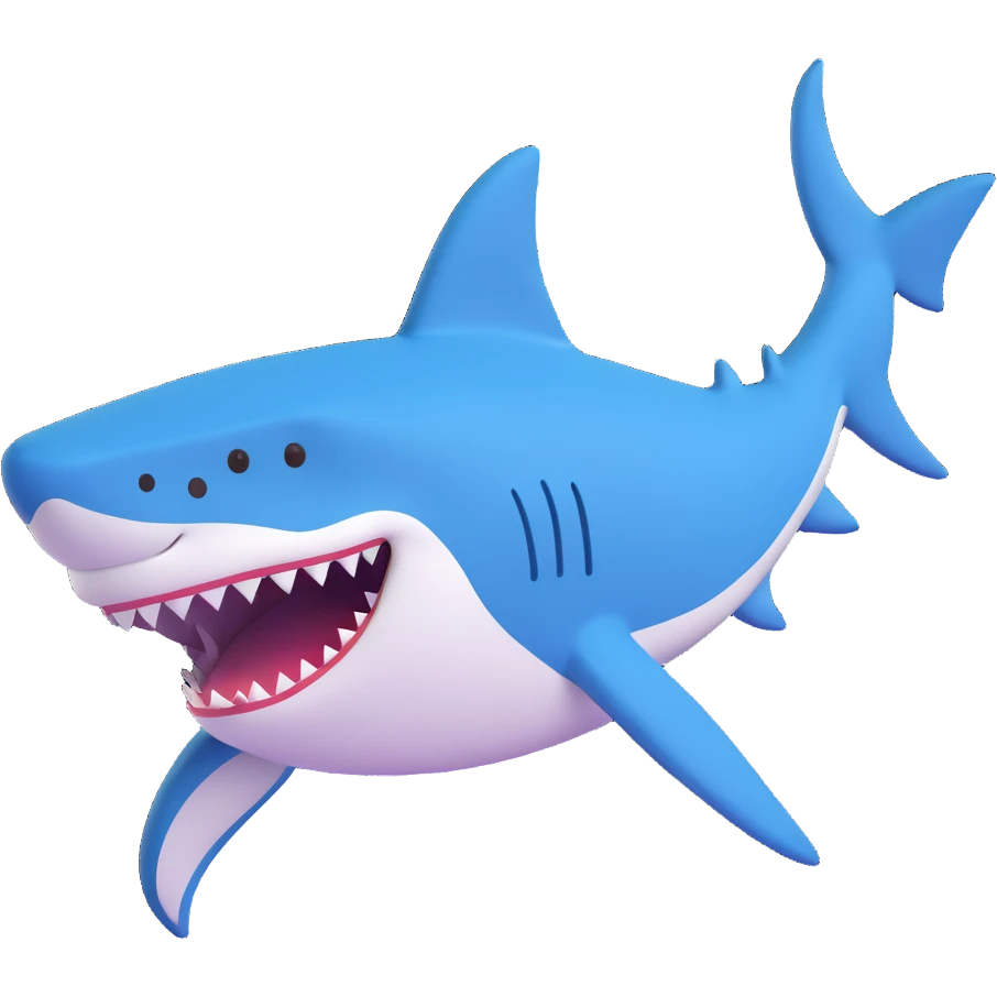 shark emoji