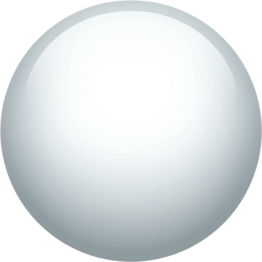 White circle emoji