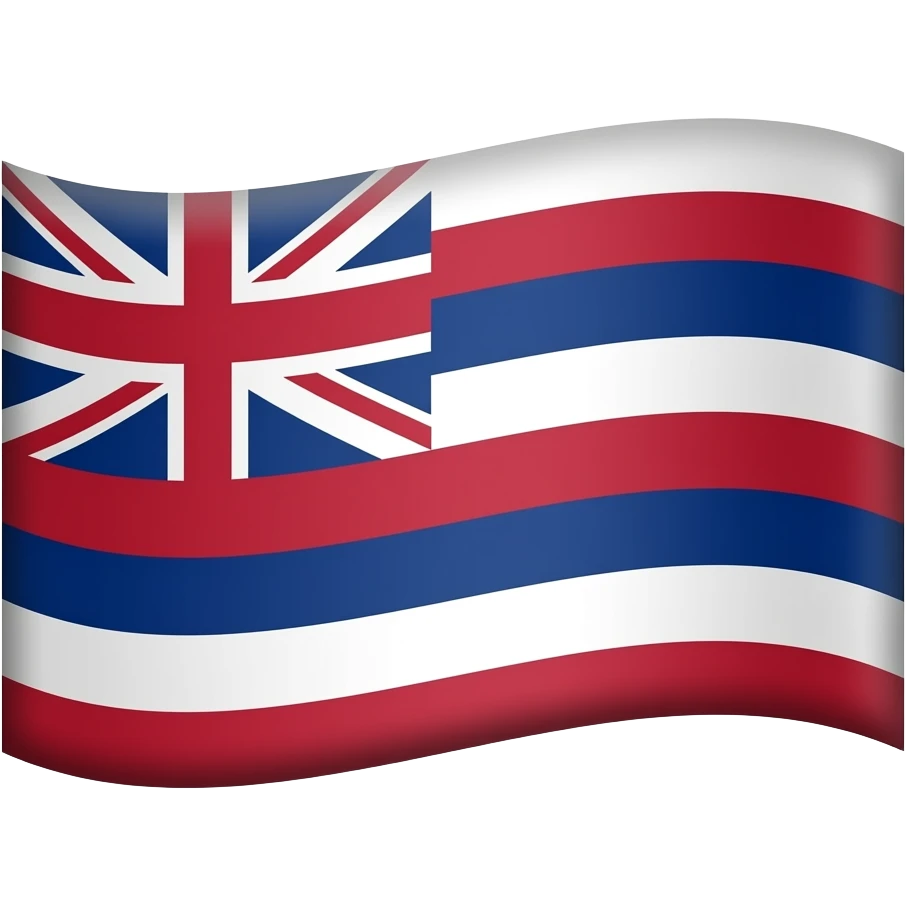 hawaiian flag emoji