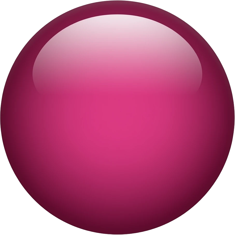 round maroon emoji