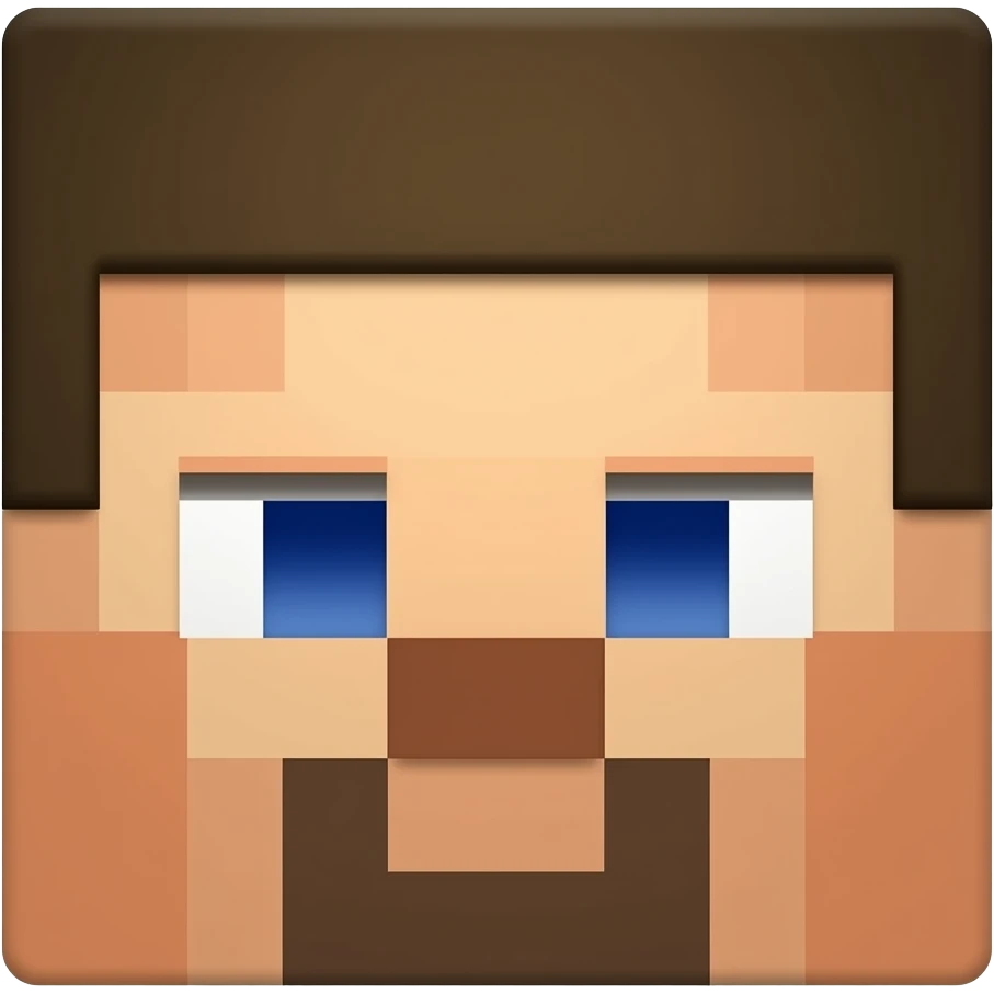 Create a Minecraft logo for me emoji