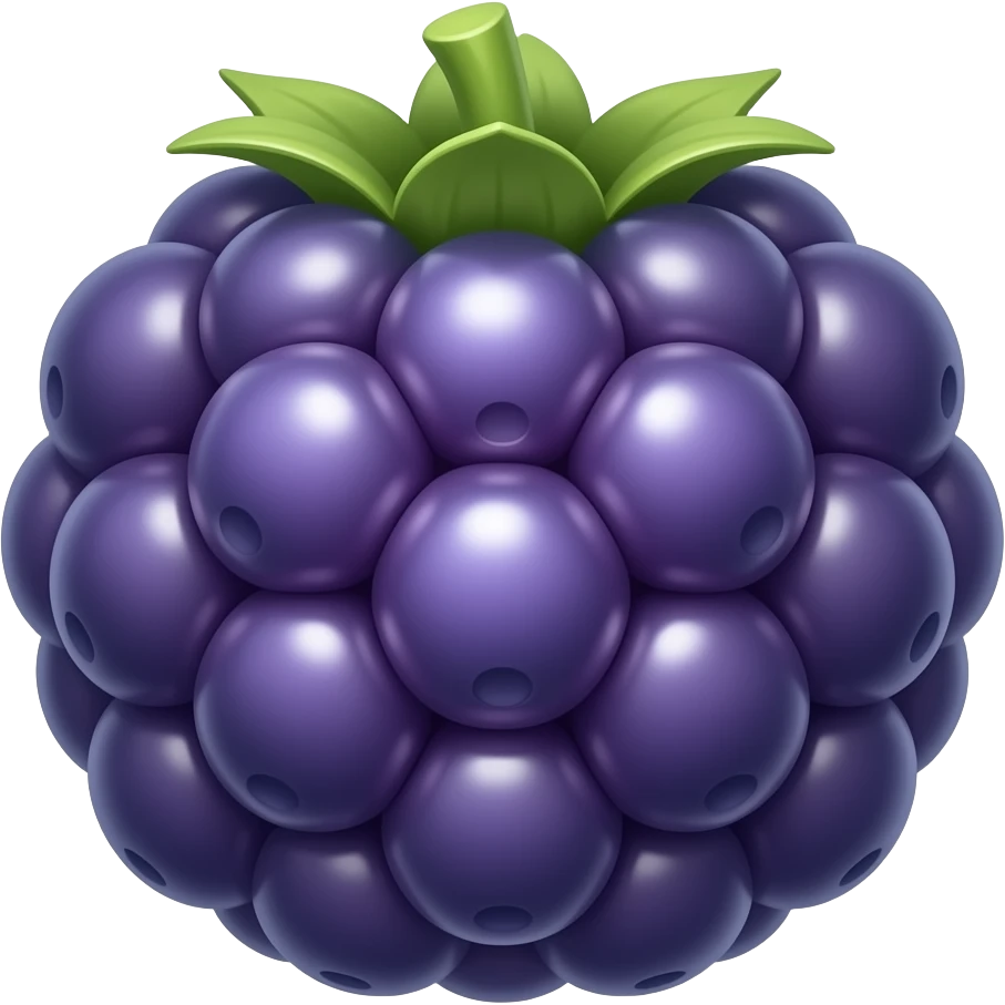 Techno berry emoji