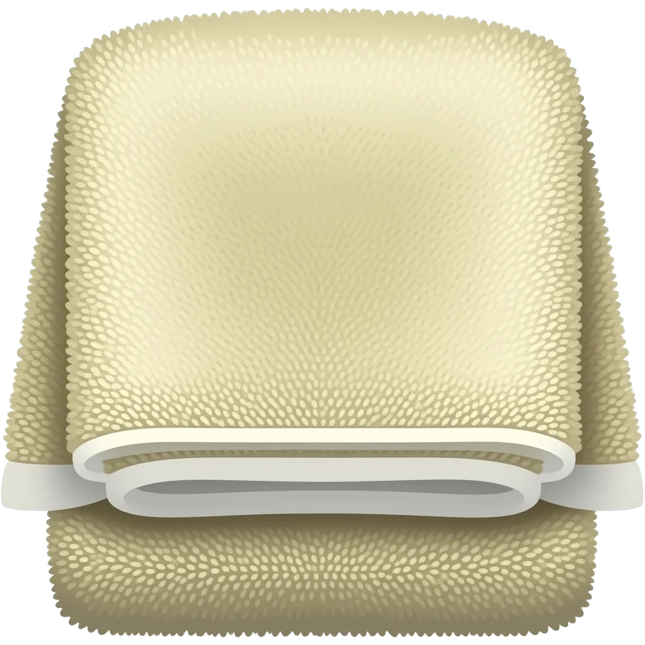 Spa towel emoji