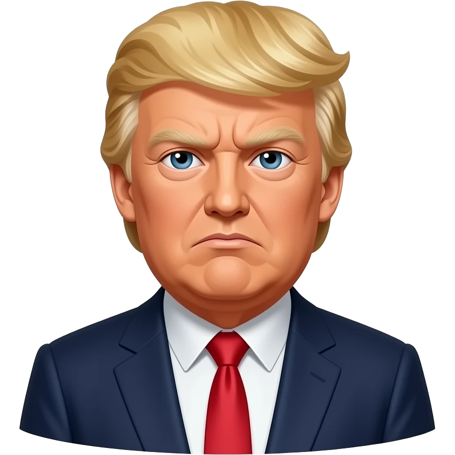 Trump emojis for dusgusted emoji