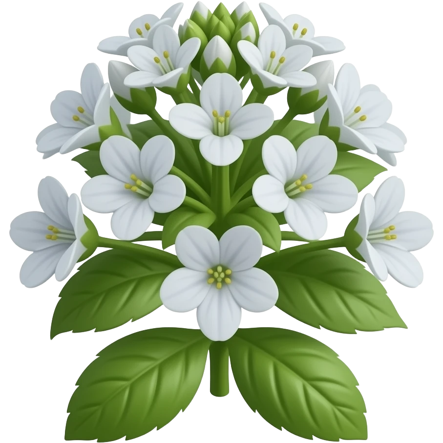 нарисуй thlaspi arvense emoji