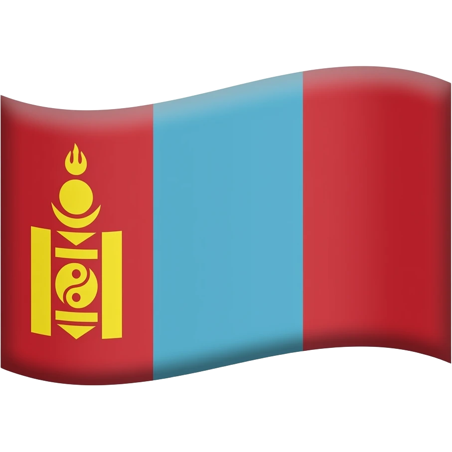 Флаг Монгольской империи emoji